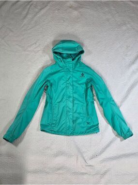 Woods Green Teal Rain Jacket